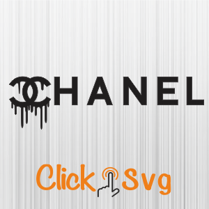 Chanel Drip Logo Vector  Chanel Logo Dripping Png Eps File