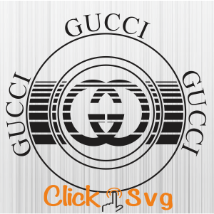 Gucci Cut Circle Svg - Download SVG Files for Cricut, Silhouette and ...