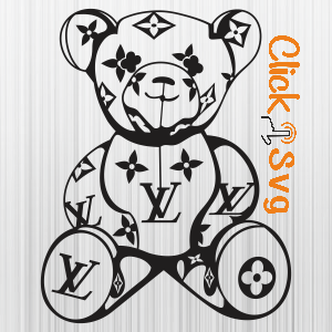 Louis Vuitton Teddy Bear Svg - Download SVG Files for Cricut, Silhouette  and sublimation Louis Vuitton Teddy Bear Svg