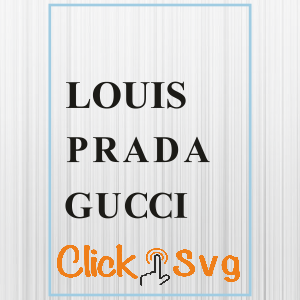 Prada Logo - Download SVG Files for Cricut, Silhouette and sublimation