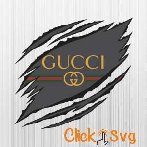 Ripped Gucci Colour logo Svg - Download SVG Files for Cricut ...