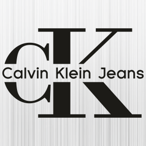 CK Calvin Klein Jeans Svg - Download SVG Files for Cricut, Silhouette ...