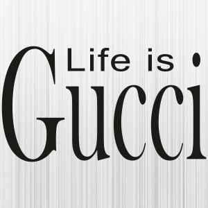 life is gucci logo