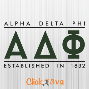 Alpha Delta Phi Established In 1832 Svg - Download SVG Files for Cricut ...