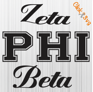 Zeta Phi Beta Svg - Download SVG Files for Cricut, Silhouette and ...