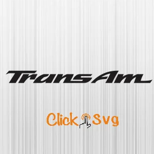 Trans Am SVG Design File 