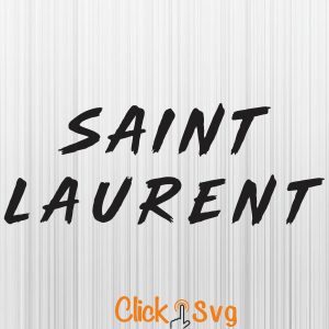 Saint Laurent Letter Svg | Saint Laurent Letter Png