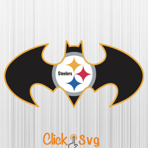 Steelers Batman Svg | Steelers Batman Png