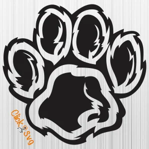 Tiger Paw SVG, PNG, PDF, Pet Paw, Cat Paw, Dog Paw Print Svg