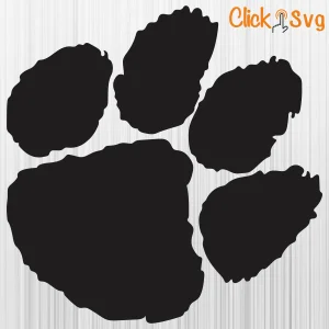 Tiger Paw SVG  Collection For Cricut & Silhouette