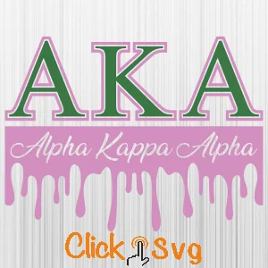 Alpha kappa alpha Svg
