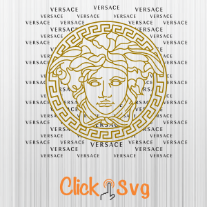 Versace Letter With Symbol Svg | Versace Symbol Png